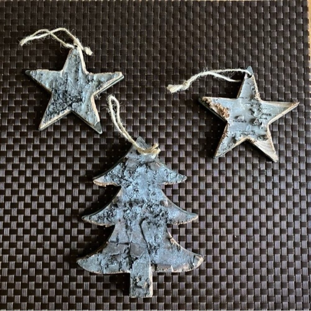 Tree Barks Ornaments Christmas Decorations